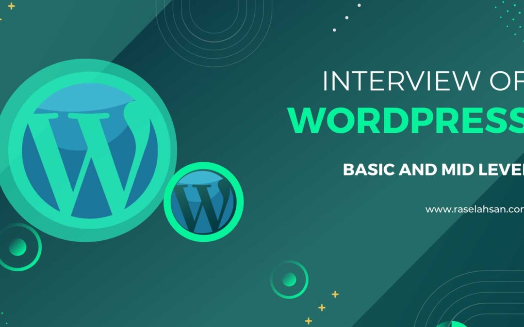 Interview for WordPress